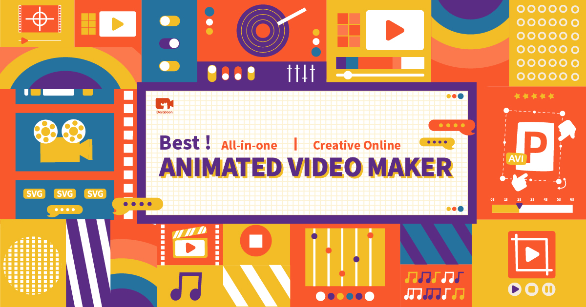 Doratoon: #1 Video Maker | Make Videos & Animations Online Easily-Short  video intelligent creation marketing platform